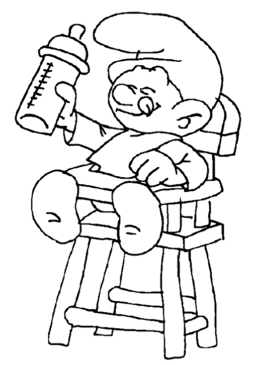 coloriage Schtroumpfs 0