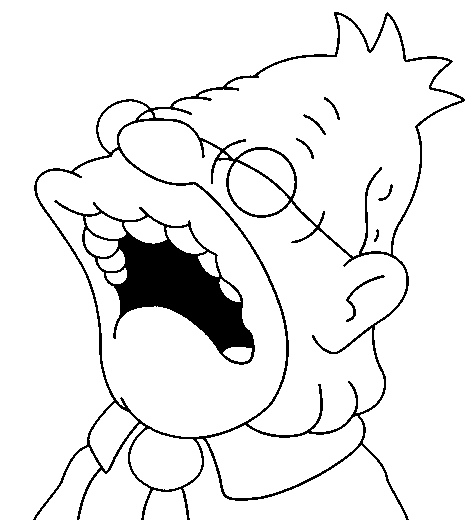 coloriage SimpsonsPersonnages 1