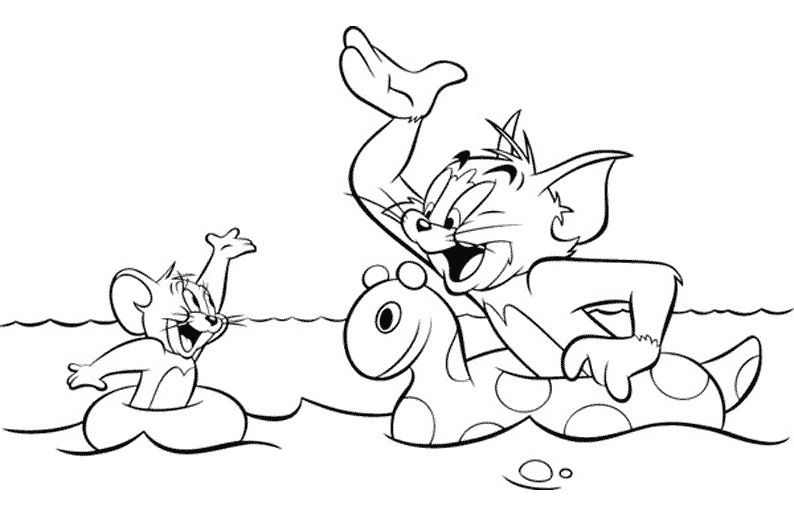 coloriage TometJerry 1
