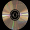 Image gif de CD Rom sur fond noir