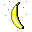 Image gif de banane qui s epluche