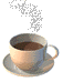 Image gif de tasse de chocolat