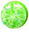 Image gif de tranche de citron vert