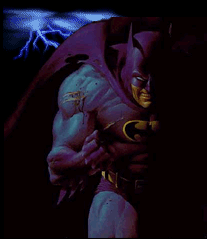 Image gif de Batman et des eclairs