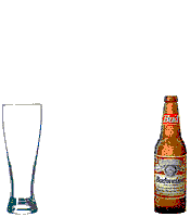 Image gif de verser une biere dans un verre