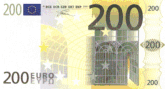 Image gif de 200 euros