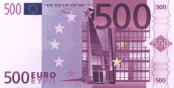 Image gif de 500 euros