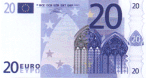 Image gif de billet 20 euros