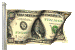 Image gif de drapeau billet de dollars