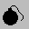 Image gif de bombe ronde avec une meche