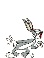 Image gif de Bugs Bunny dans tous ses etats