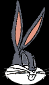 Image gif de la tete de Bugs Bunny