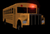 Image gif de bus scolaire en 3D