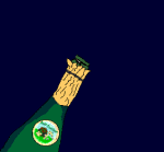 Image gif de paf  du champagne