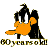Image gif de Daffy Duck a 60 ans