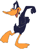 Image gif de Daffy Duck danse