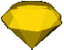 Image gif de diamant jaune