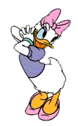 Image gif de Daisy fait les beaux yeux a Donald