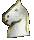 Image gif de cavalier blanc