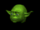 Image gif de maitre Yoda