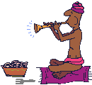 Image gif de un fakir indou