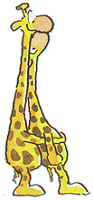 Image gif de deux girafes avec des coeurs