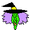 Image gif de tete de sorciere