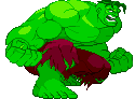 Image gif de Hulk accroupi