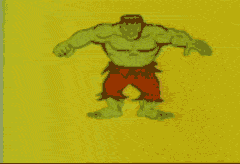 Image gif de generique du dessin anime Hulk
