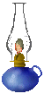 Image gif de lampe a petrole