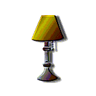 Image gif de lampe de chevet