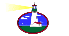 Image gif de le phare avec la maison du gardien