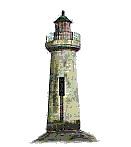 Image gif de phare ancien en pierres