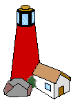 Image gif de phare moderne