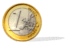 Image gif de un euro qui tourne