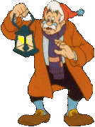 Image gif de Geppetto avec une lapme