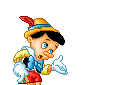 Image gif de Le nez de Pinocchio s allonge