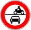 Image gif de motos et voitures interdites