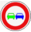 Image gif de signalisation depassement interdit