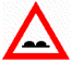 Image gif de signalisation deux bosses