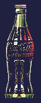 Image gif de bouteille en verre coca cola