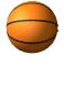 Image gif de ballon de basket ball