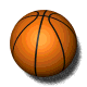 Image gif de ballon de basket