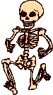 Image gif de un squelette qui court