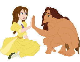 Image gif de Tarzan et Jane