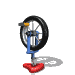 Image gif de unicycle a l envers