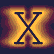 Image gif de X avec surbrillance jaune
