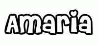 Dessin a colorier du prenom Amaria