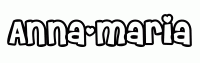 Dessin a colorier du prenom Anna-maria
