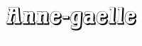 Dessin a colorier du prenom Anne-gaelle